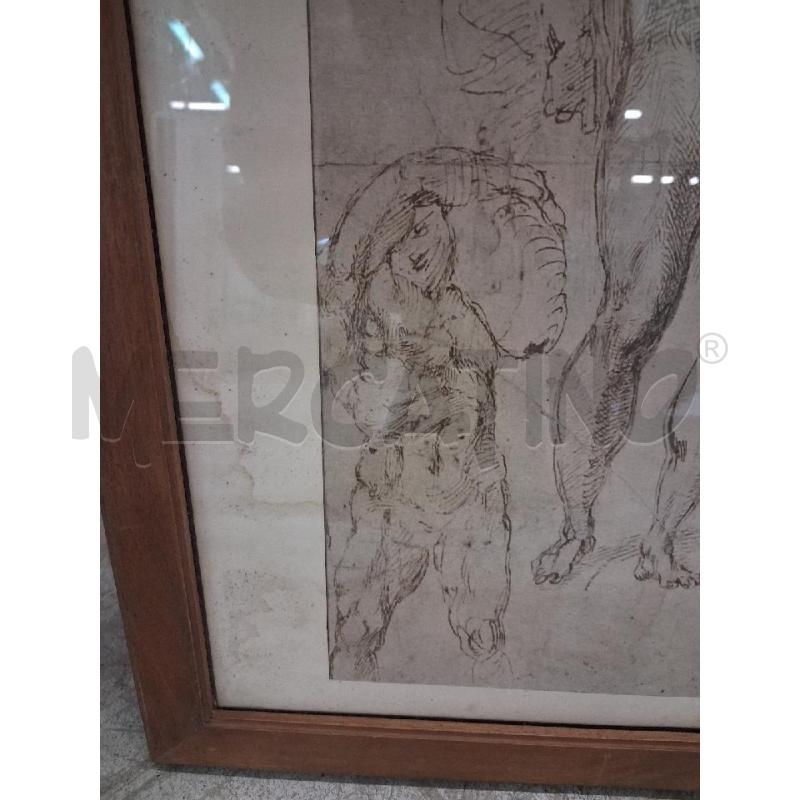 QUADRO C LEGNO STAMPA UOMO | Mercatino dell'Usato San giorgio del sannio 4