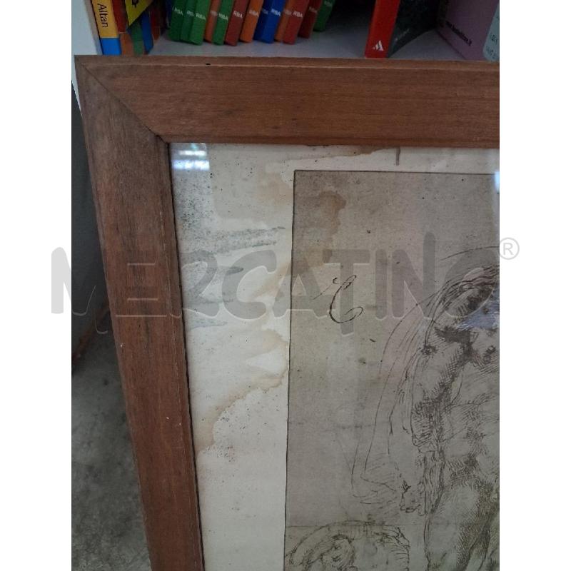 QUADRO C LEGNO STAMPA UOMO | Mercatino dell'Usato San giorgio del sannio 5