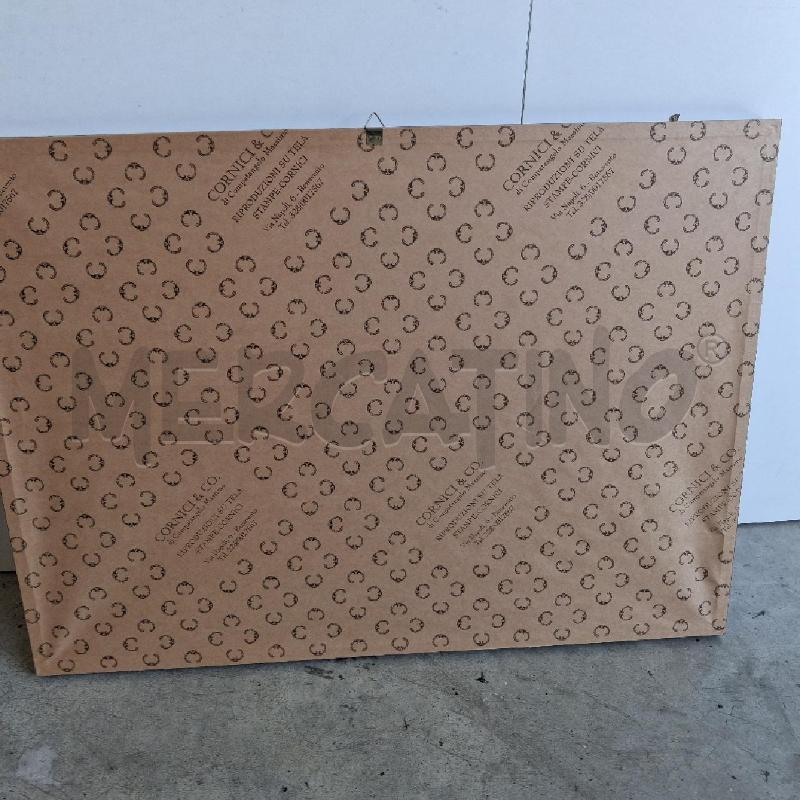 QUADRO C LEGNO VASO CON FIORI  | Mercatino dell'Usato San giorgio del sannio 2