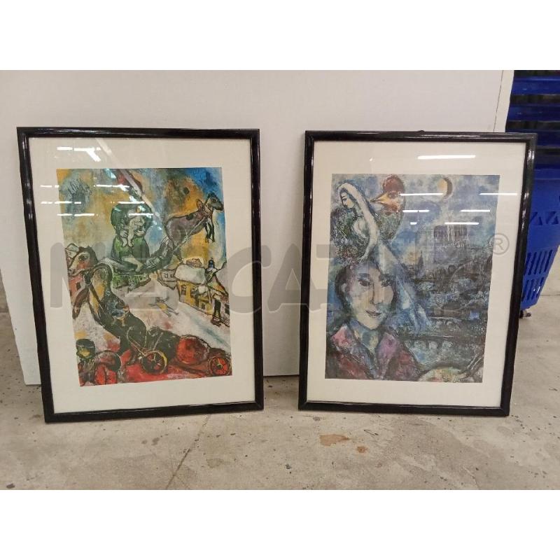 QUADRO C NERA STAMPA QUADRO D'ARTISTA COPPIA  | Mercatino dell'Usato San giorgio del sannio 1