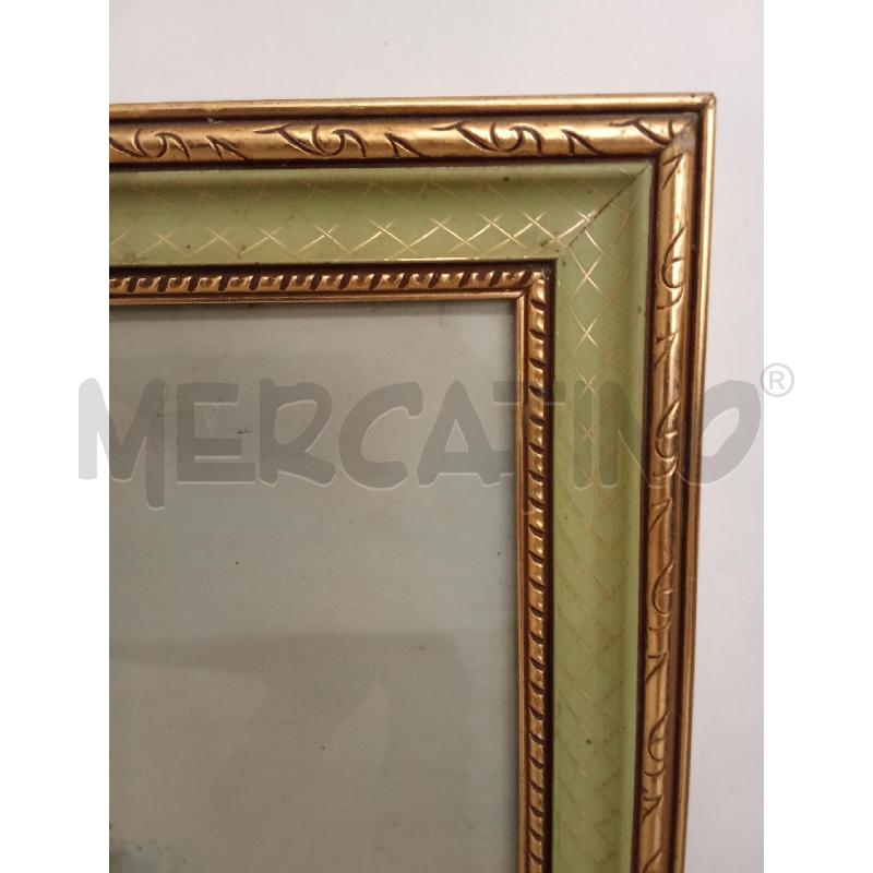 QUADRO C VERDE DORATO STILE VENEZINAO LAGHETTO STROZZO  | Mercatino dell'Usato San giorgio del sannio 4