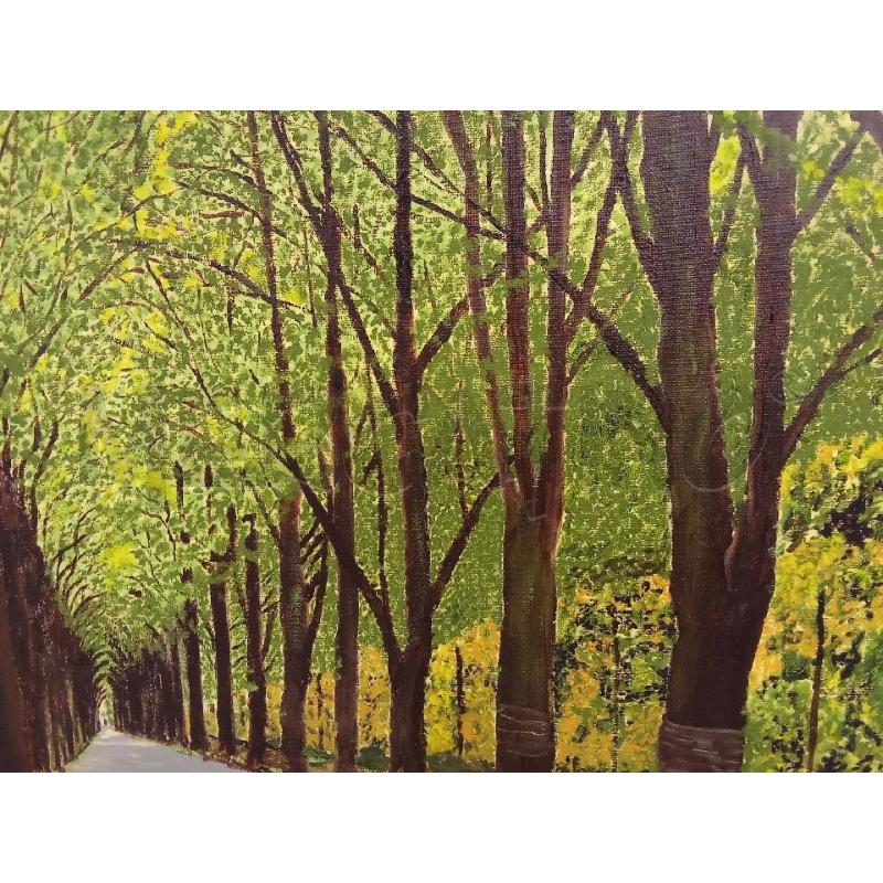 QUADRO C VERDE SENTIERO ALBERI  | Mercatino dell'Usato San giorgio del sannio 3