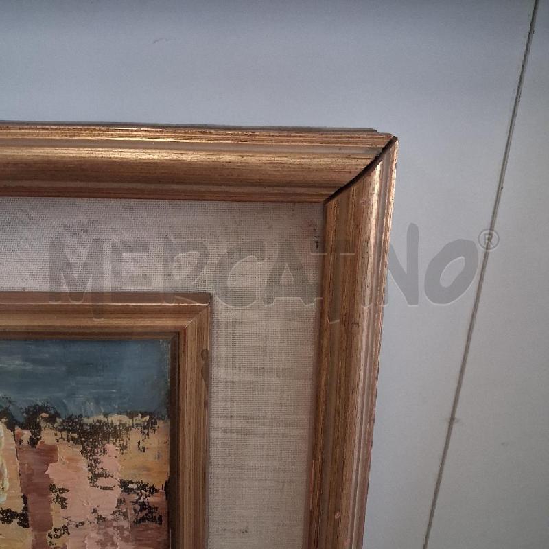 QUADRO DIPINTO RAGAZZA BOUQUET FIORI  | Mercatino dell'Usato San giorgio del sannio 4