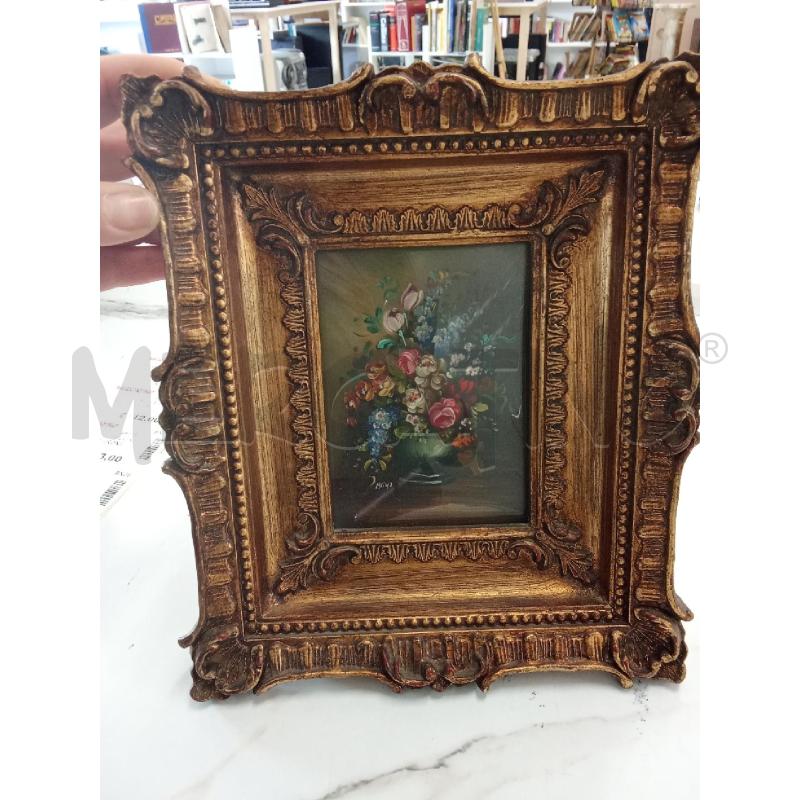 QUADRO DIPINTO VASO CON FIORI STILE CLASSICO | Mercatino dell'Usato San giorgio del sannio 1
