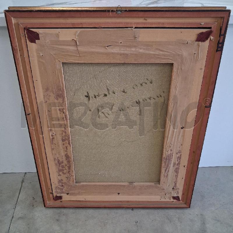 QUADRO DIPINTO  PULCINELLA R CARIGNANI | Mercatino dell'Usato San giorgio del sannio 5