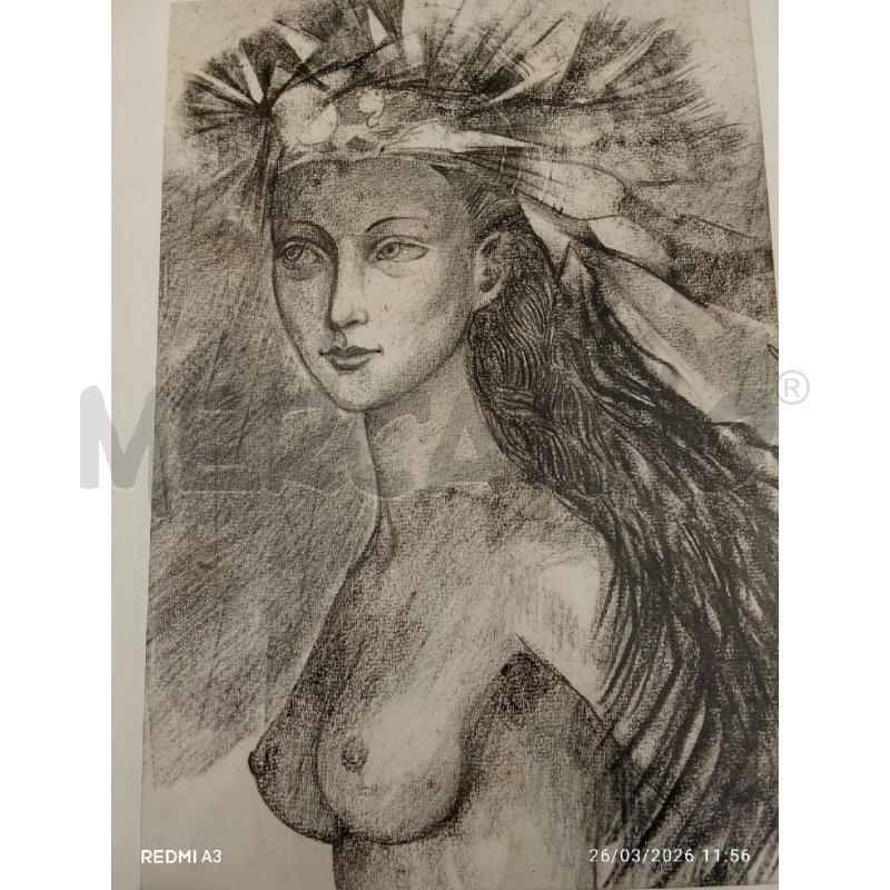 QUADRO DISEGNO NUDO DONNA  | Mercatino dell'Usato San giorgio del sannio 3