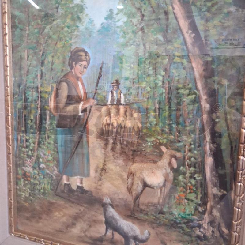 QUADRO DONNA E PASCOLO  | Mercatino dell'Usato San giorgio del sannio 2