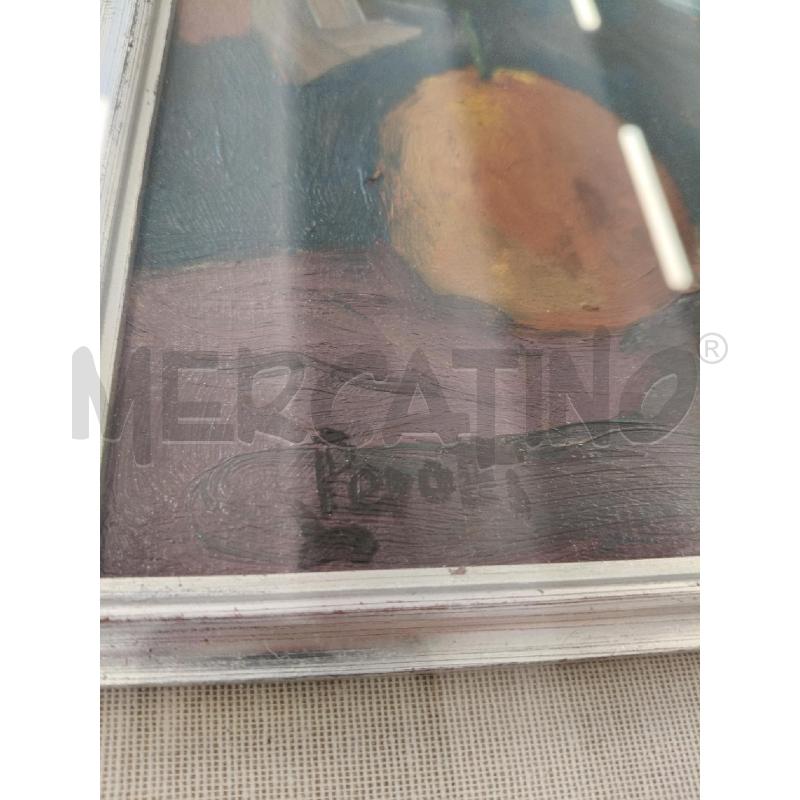QUADRO DOPPIA C ARGENTATA ALZATA NATURA MORTA  | Mercatino dell'Usato San giorgio del sannio 3