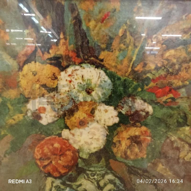 QUADRO D'ARREDO VASO CON FIORI  | Mercatino dell'Usato San giorgio del sannio 3
