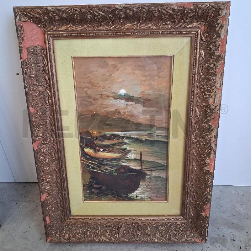 QUADRO D'ARTISTA BARCHE  | Mercatino dell'Usato San giorgio del sannio 1
