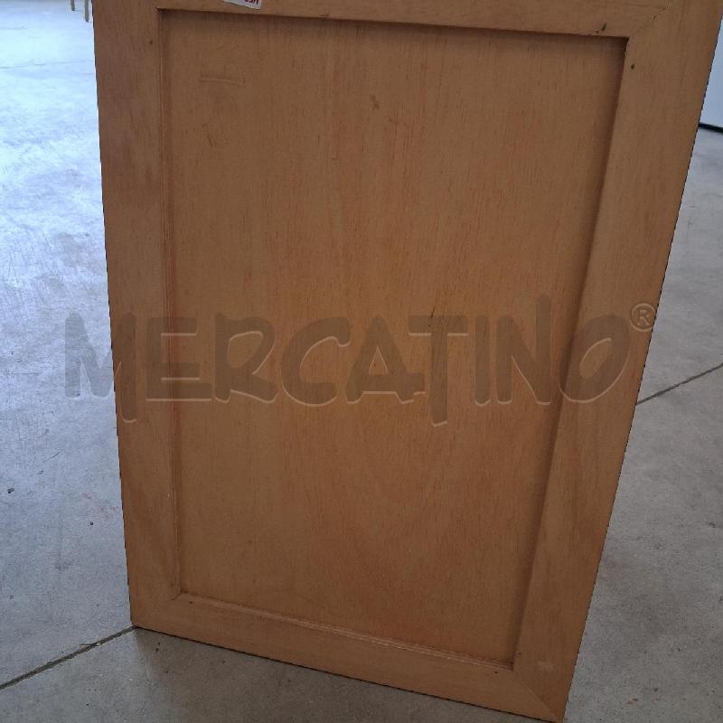 QUADRO LEGNO ALBERI CASE  | Mercatino dell'Usato San giorgio del sannio 2