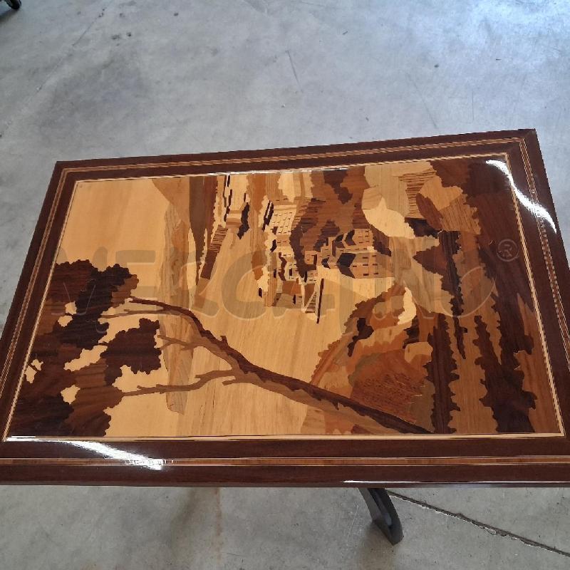 QUADRO LEGNO ALBERI CASE  | Mercatino dell'Usato San giorgio del sannio 3