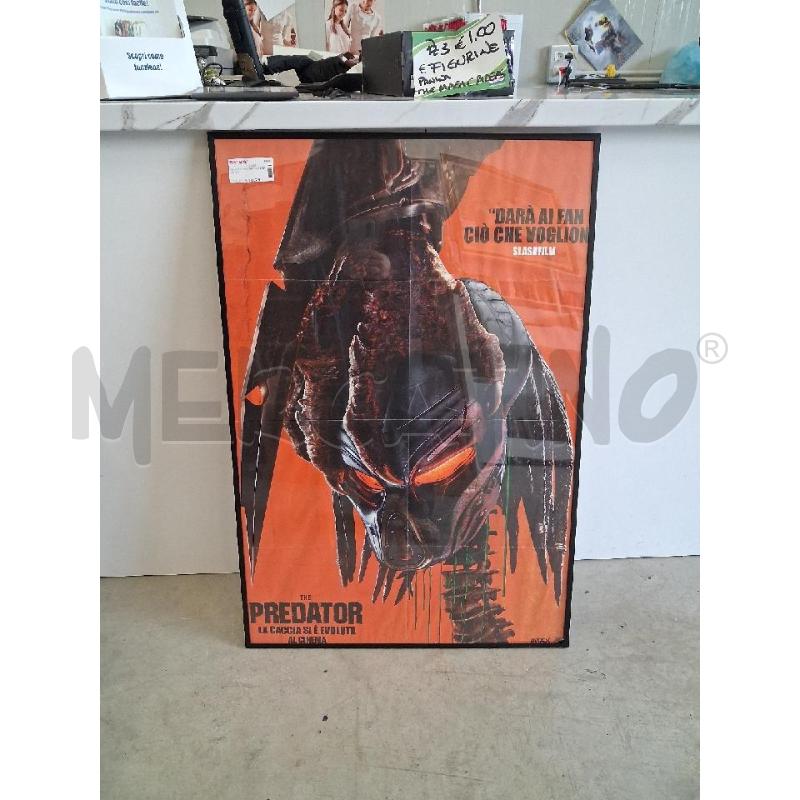 QUADRO POSTER THE PREDATOR  | Mercatino dell'Usato San giorgio del sannio 1