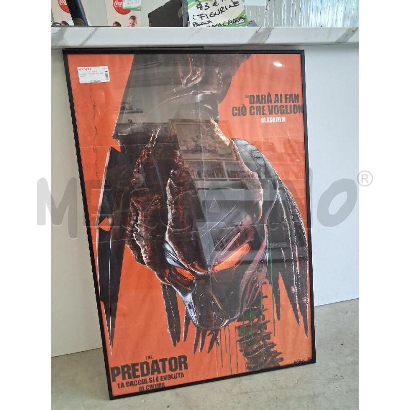 QUADRO POSTER THE PREDATOR  | Mercatino dell'Usato San giorgio del sannio 2