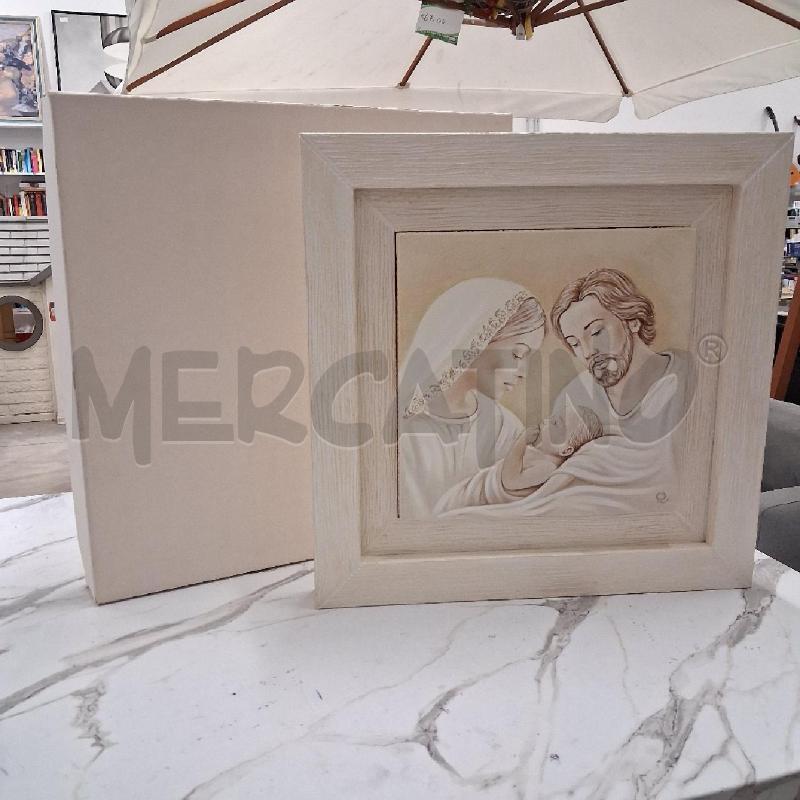 QUADRO SACRA FAMIGLIA QUI E QUADRI  | Mercatino dell'Usato San giorgio del sannio 1