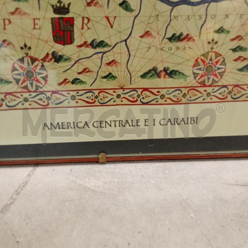 QUADRO STAMPA AMERICA CENTRALE E CARAIBI  | Mercatino dell'Usato San giorgio del sannio 5