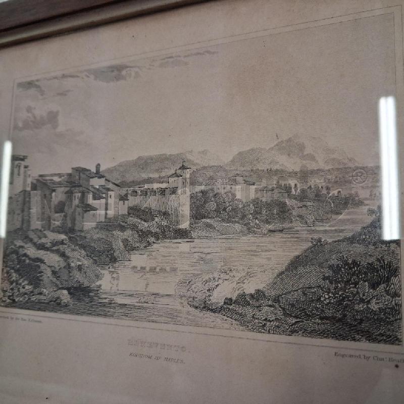 QUADRO STAMPA BENEVENTO KINDOM OF NAPLES  | Mercatino dell'Usato San giorgio del sannio 2