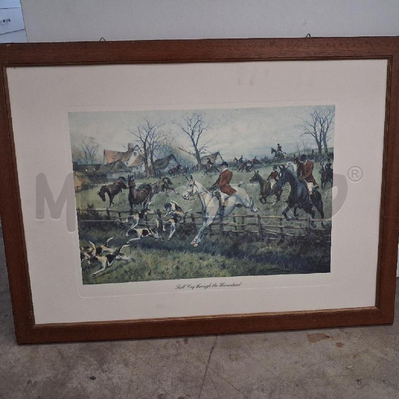 QUADRO STAMPA CAVALLI  | Mercatino dell'Usato San giorgio del sannio 1