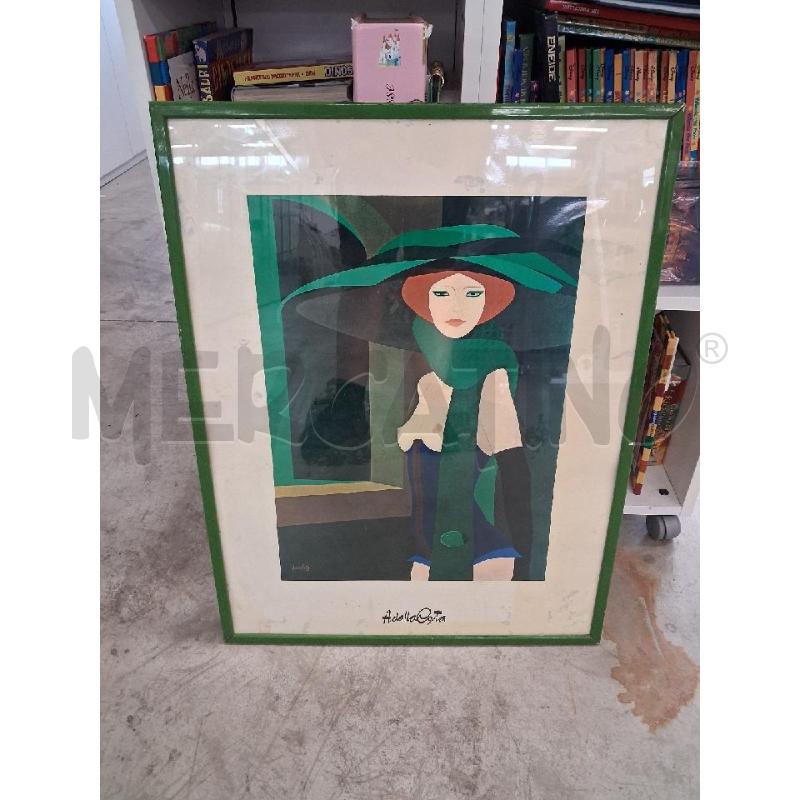 QUADRO STAMPA C VERDE A DALLA COSTA | Mercatino dell'Usato San giorgio del sannio 1