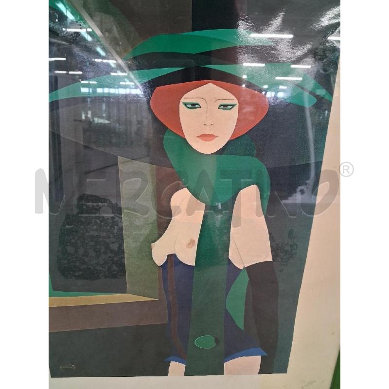 QUADRO STAMPA C VERDE A DALLA COSTA | Mercatino dell'Usato San giorgio del sannio 3