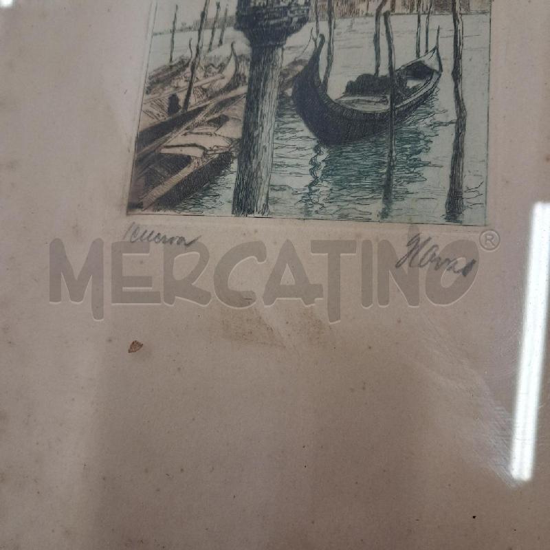 QUADRO STAMPA DISEGNO VENEZIA  | Mercatino dell'Usato San giorgio del sannio 5