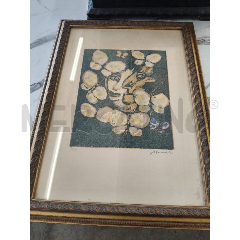 QUADRO STAMPA LITOGRAFICA 55/99 MACCARI | Mercatino dell'Usato San giorgio del sannio 1