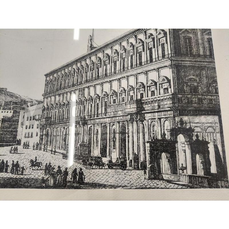 QUADRO STAMPA NAPOLI PALAZZO REALE  | Mercatino dell'Usato San giorgio del sannio 3