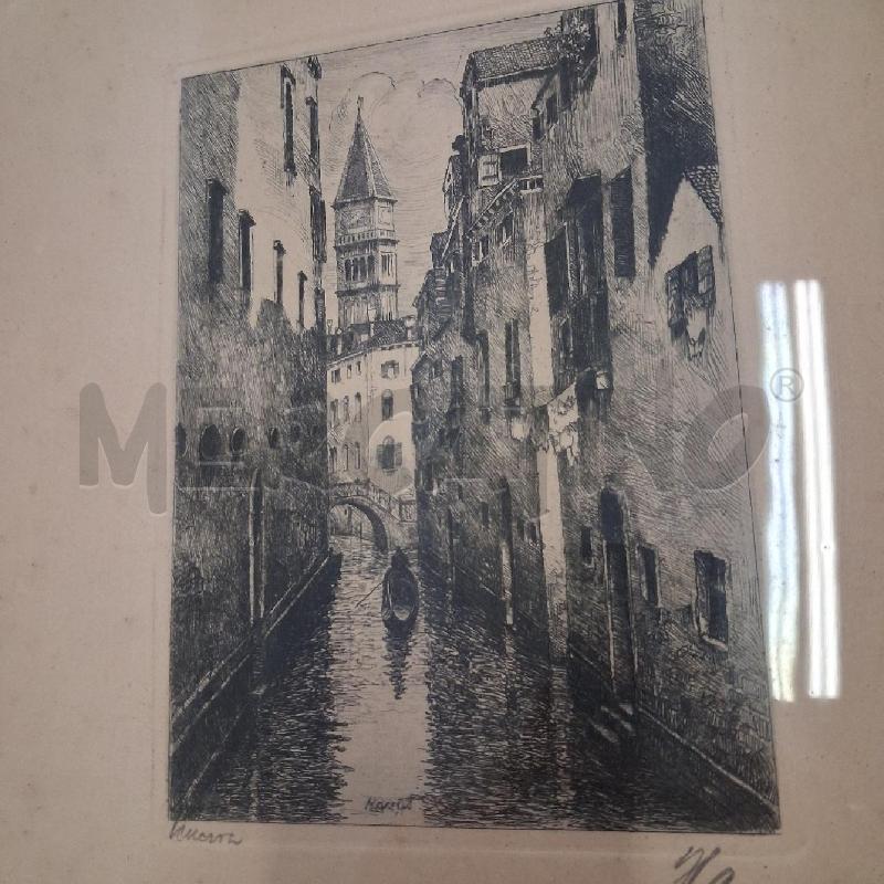 QUADRO STAMPA  DISEGNO VENEZIA  | Mercatino dell'Usato San giorgio del sannio 3