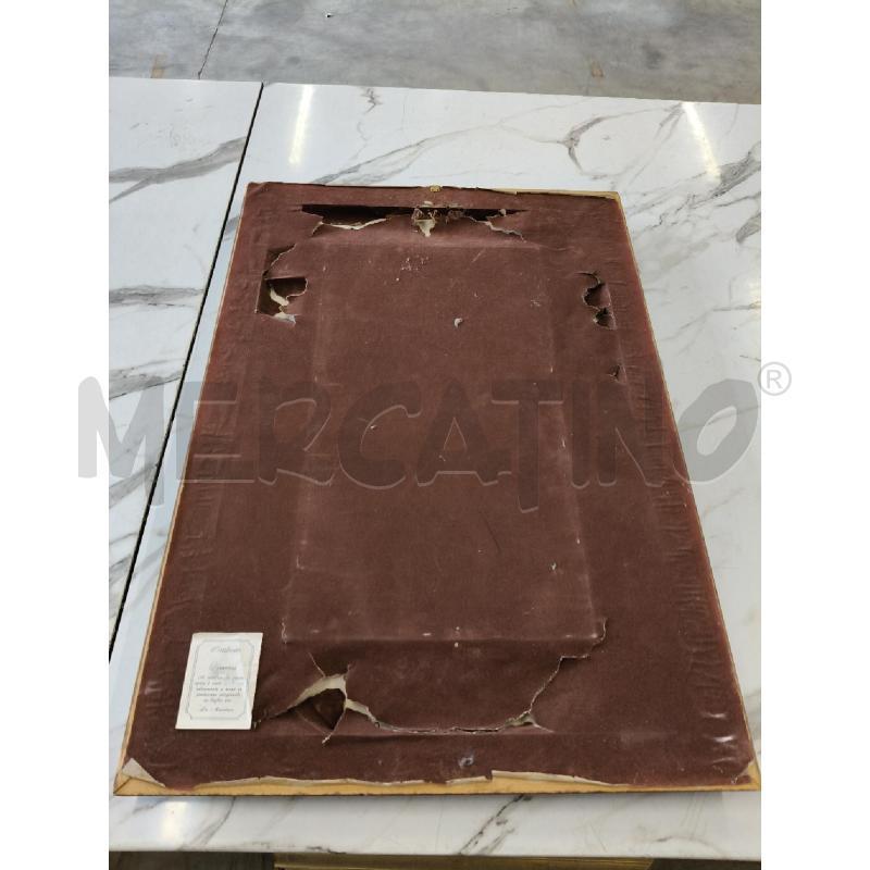 QUADRO SU LAMINA VECCHIETTO CON BASTONE A.LESIA   | Mercatino dell'Usato San giorgio del sannio 4