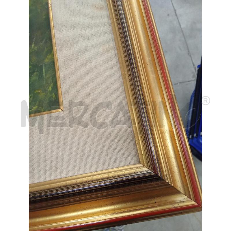 QUADRO TELA DONNA AL LAGO MARIO OCONE 89 | Mercatino dell'Usato San giorgio del sannio 4