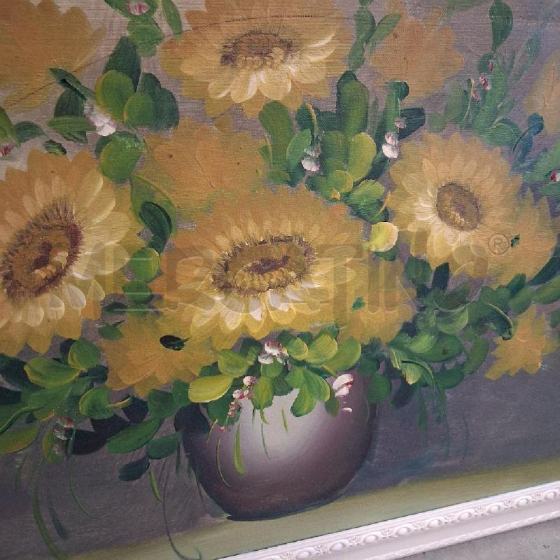 QUADRO TELA GIRASOLE | Mercatino dell'Usato San giorgio del sannio 3