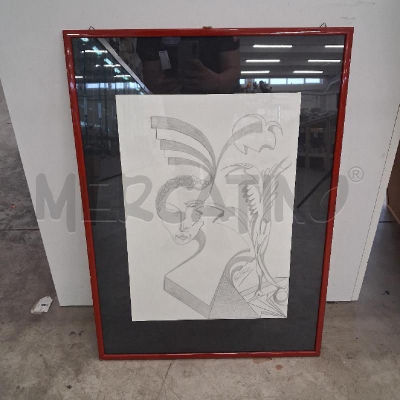 QUADRO VOLTO BOSCAINO  | Mercatino dell'Usato San giorgio del sannio 1