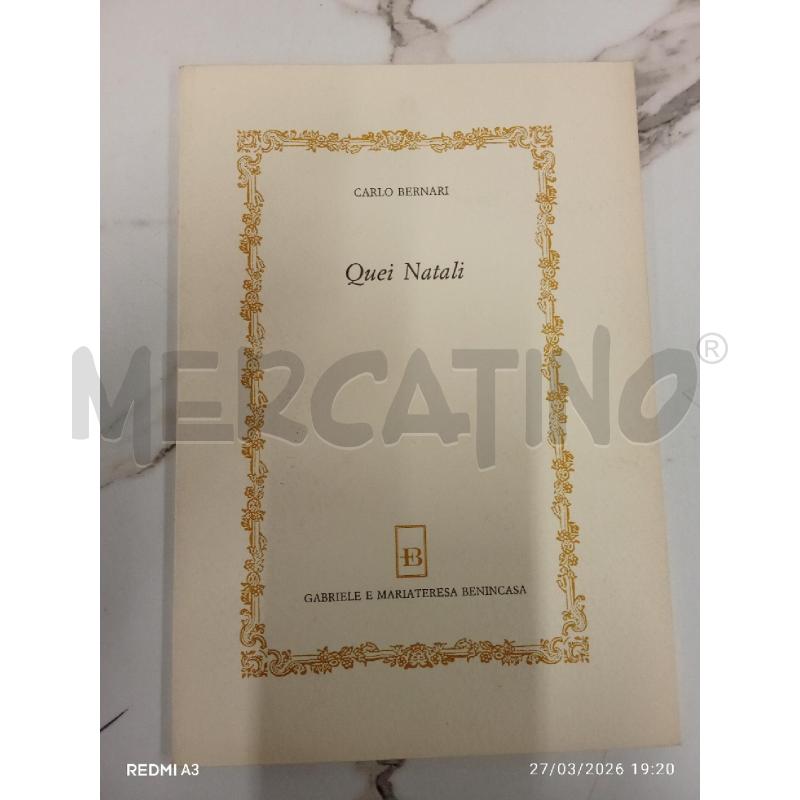 QUEI NATALI  | Mercatino dell'Usato San giorgio del sannio 1