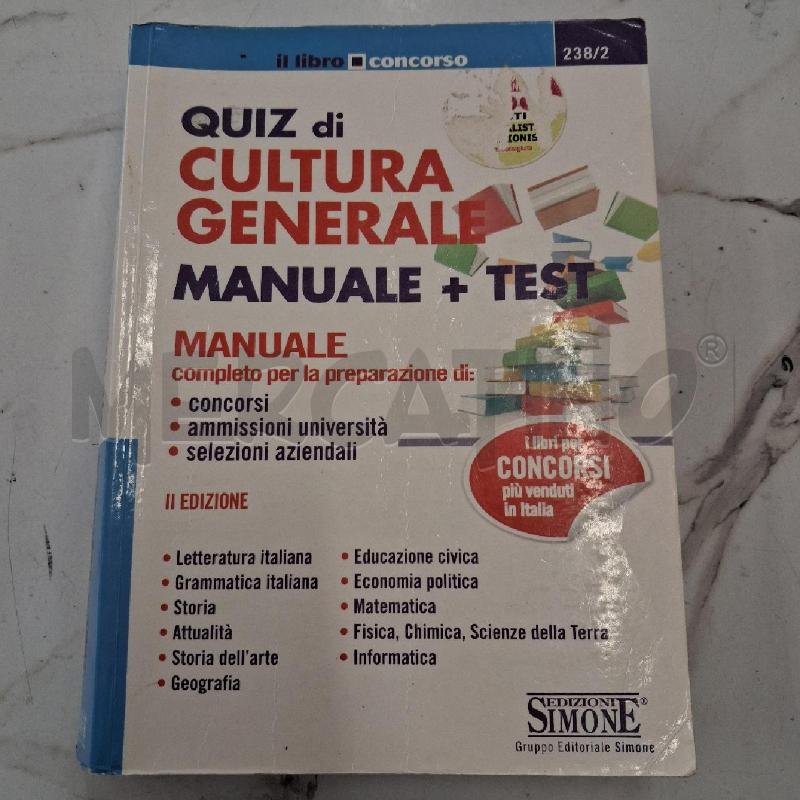 QUIZ DI CULTURA GENERALE  | Mercatino dell'Usato San giorgio del sannio 1