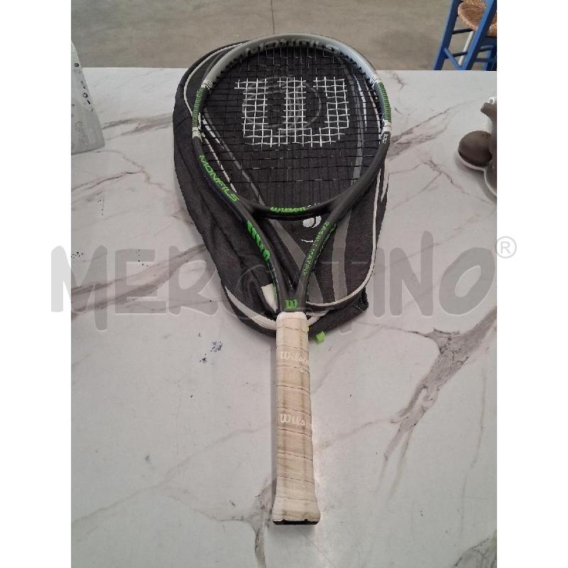 RACCHETTA TENNIS WILSON + ZAINETTO ARTENGO  | Mercatino dell'Usato San giorgio del sannio 1