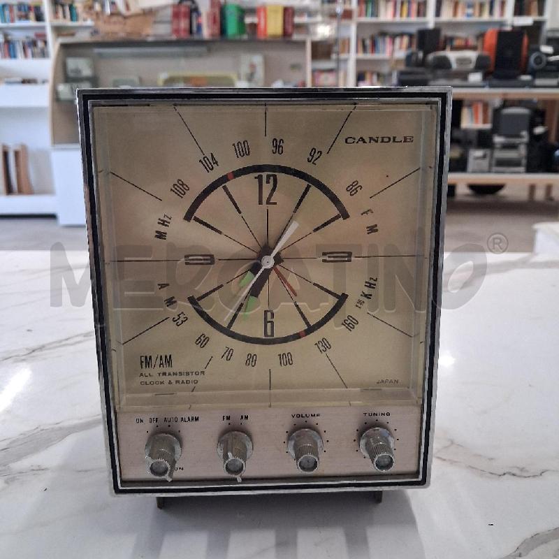 RADIO VINTAGE CANDLE  | Mercatino dell'Usato San giorgio del sannio 1