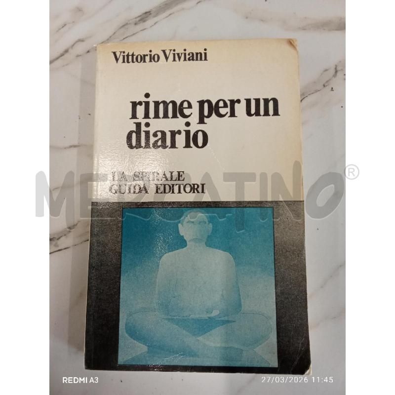 RIME PER UN DIARIO  | Mercatino dell'Usato San giorgio del sannio 1