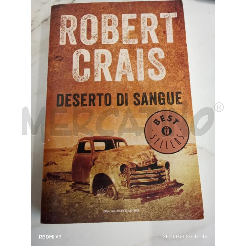 ROBERT CRAIS DESERTO DI SANGUE  | Mercatino dell'Usato San giorgio del sannio 1