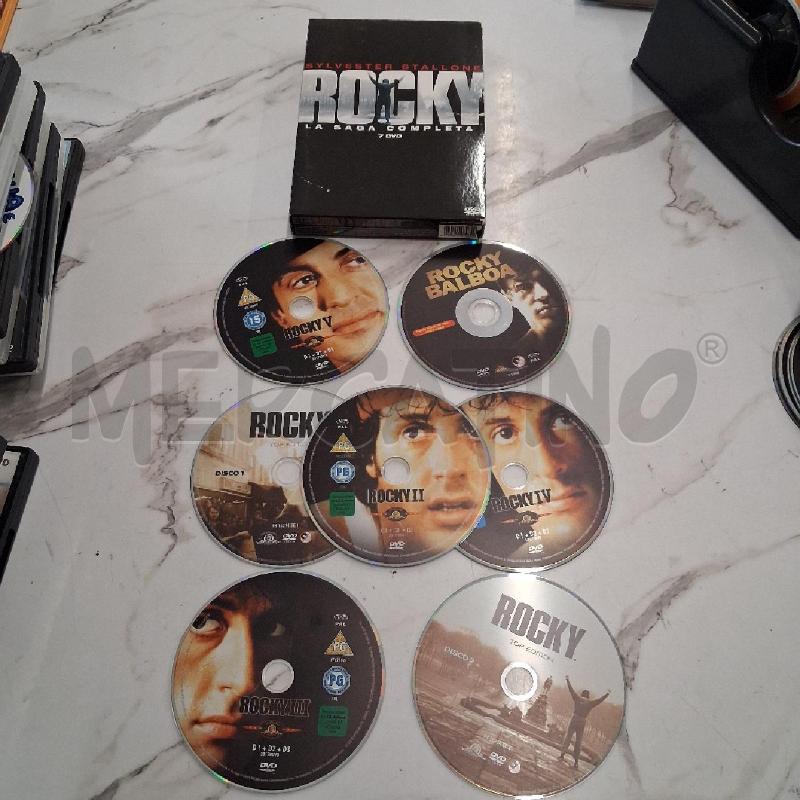 ROCKY LA SAGA COMPLETA 7 DVD | Mercatino dell'Usato San giorgio del sannio 1