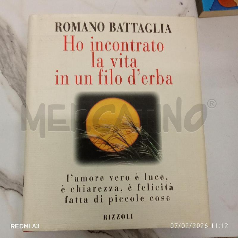 ROMANO BATTAGLIA HO INCONTRATO LA VITA IN UN FILO D'ERBA  | Mercatino dell'Usato San giorgio del sannio 1