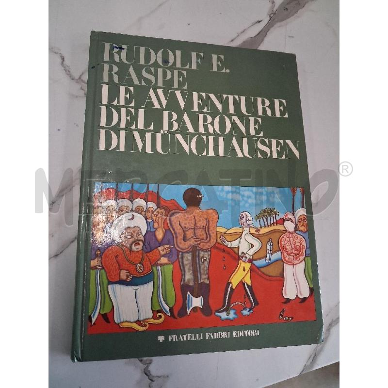RUDOLF E. RASPE LE AVVENTURE DEL BARONE DI MUNCHAUSEN | Mercatino dell'Usato San giorgio del sannio 1