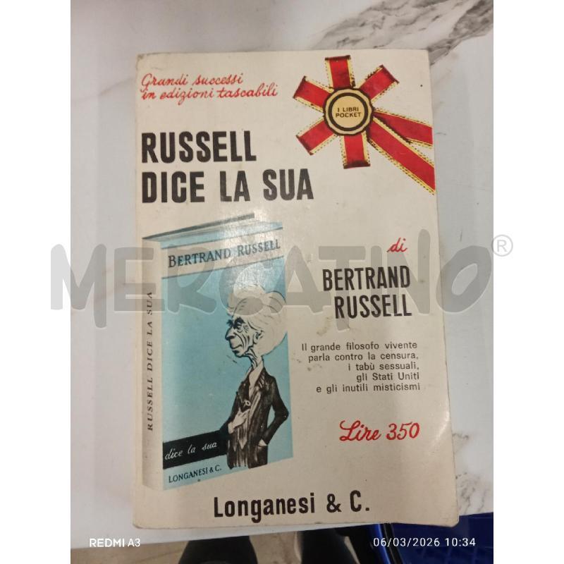 RUSSEL DICE LA SUA  | Mercatino dell'Usato San giorgio del sannio 1