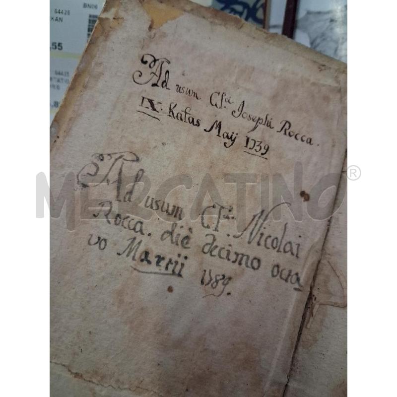 SACROSANCTUM CONCILIUM TRIDENTINUM MDCCXXXVI  | Mercatino dell'Usato San giorgio del sannio 4