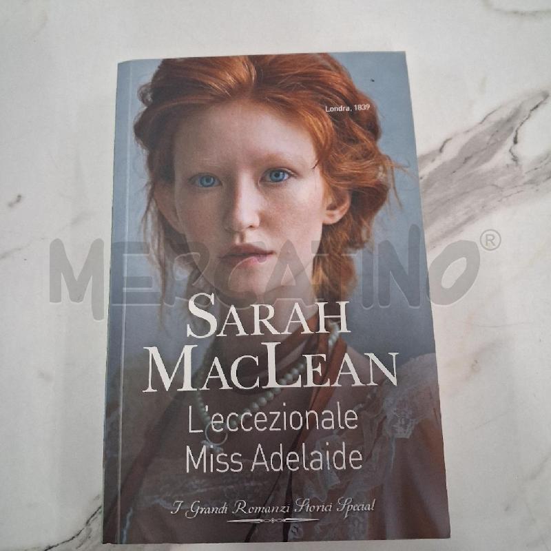 SARAH MAC LEAN L'ECCEZIONALE MISS ADELAIDE  | Mercatino dell'Usato San giorgio del sannio 1