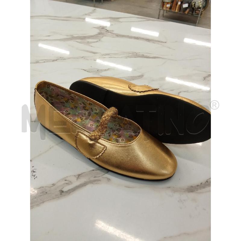 SCARPE BAMBINO BALLERINE ORO BEKEROS 34  | Mercatino dell'Usato San giorgio del sannio 3