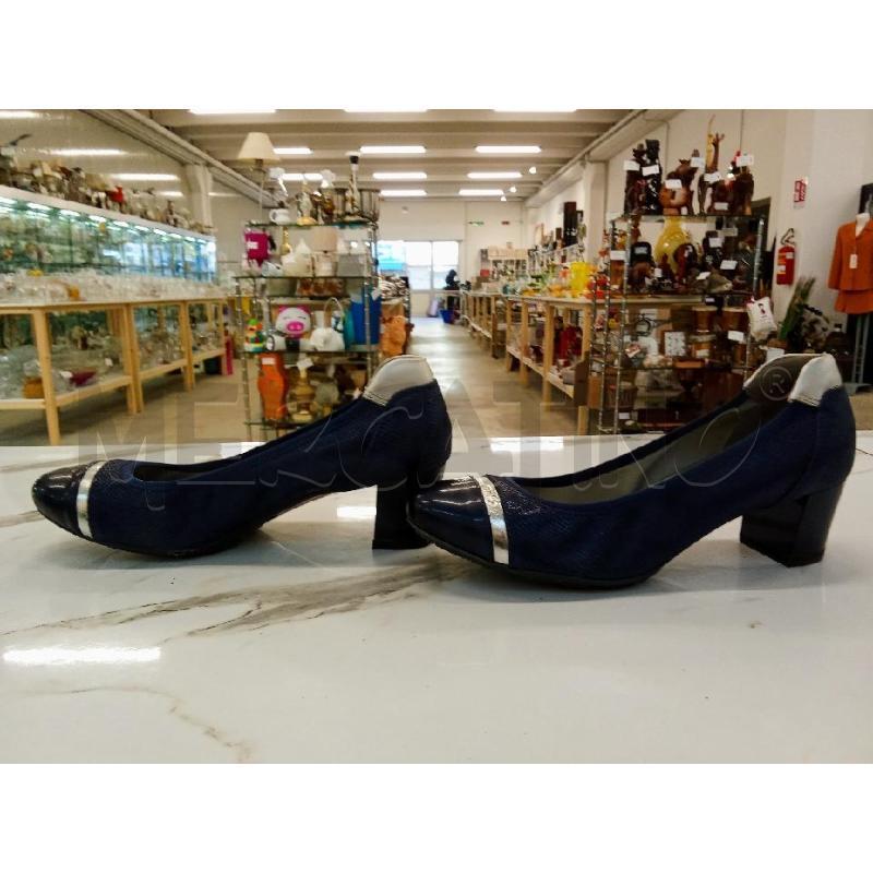 SCARPE DONNA BALLERINE CON TACCO HOGAN BLU DET.ARGENTATO | Mercatino dell'Usato San giorgio del sannio 4