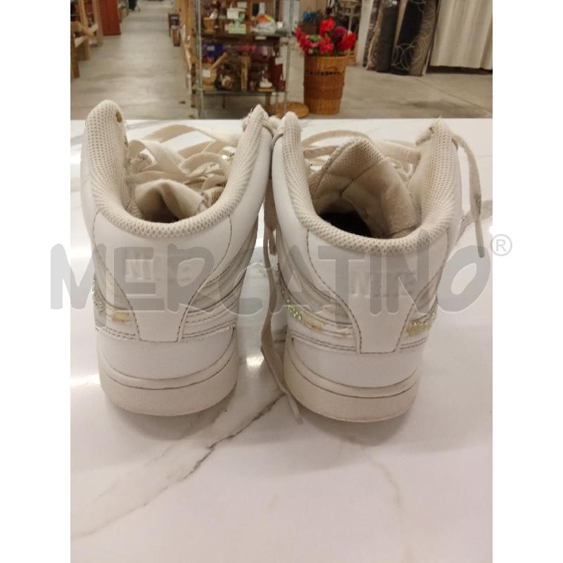 SCARPE DONNA BIANCHE NIKE BRILLANTINI | Mercatino dell'Usato San giorgio del sannio 4