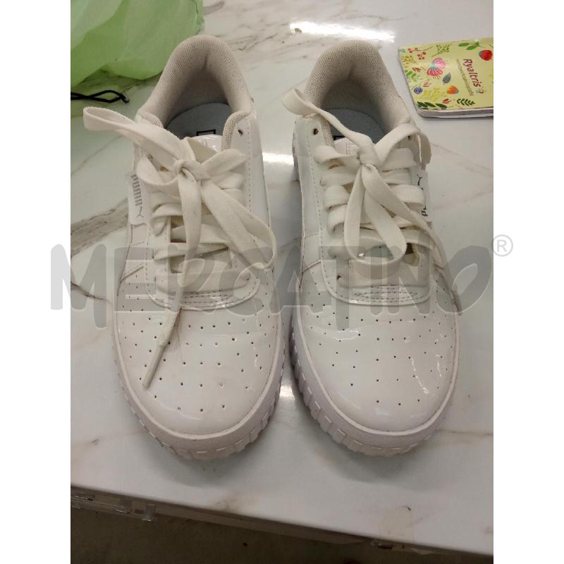 SCARPE DONNA BIANCHE VERNICIATE PUMA | Mercatino dell'Usato San giorgio del sannio 1