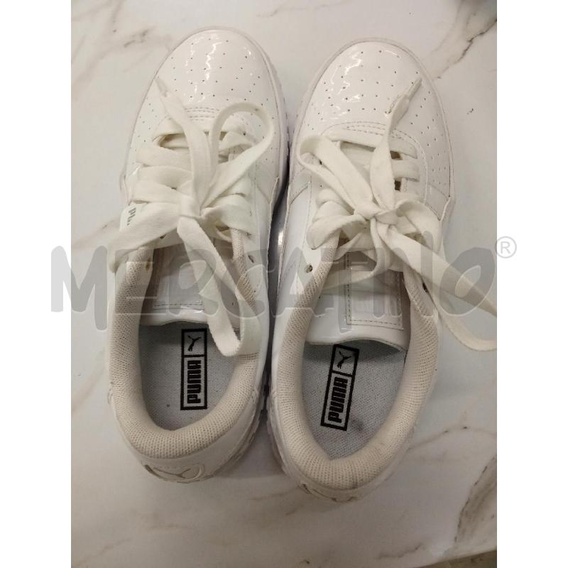 SCARPE DONNA BIANCHE VERNICIATE PUMA | Mercatino dell'Usato San giorgio del sannio 2