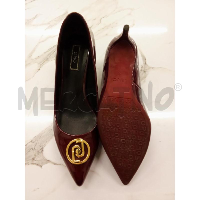 SCARPE DONNA BORDEAUX LIUJO TACCO BASSO DET.DORATO | Mercatino dell'Usato San giorgio del sannio 5